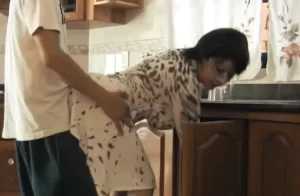 nopalitoporn: madre cogiendo con hijo en la cocina